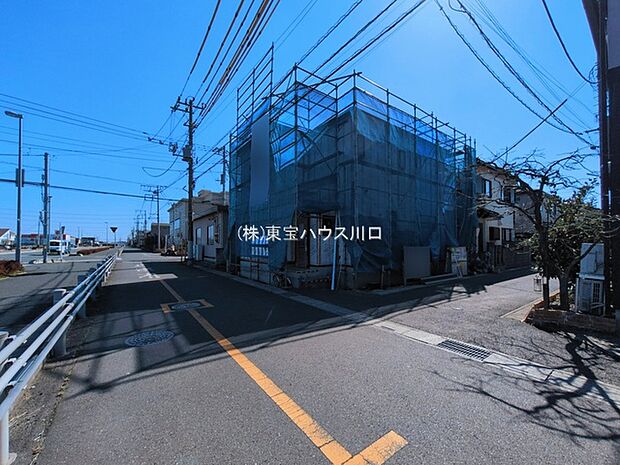 前面道路含む現地