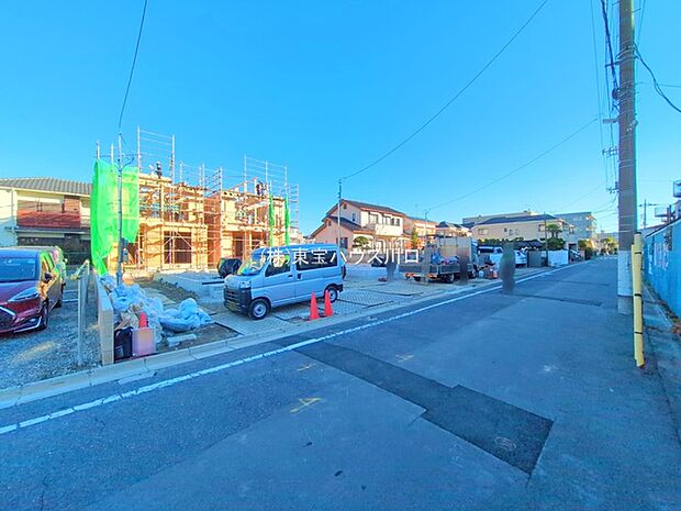 前面道路含む現地