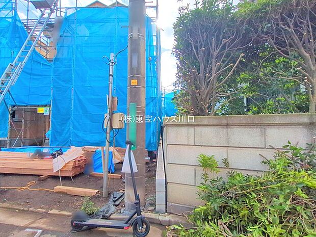 前面道路含む現地