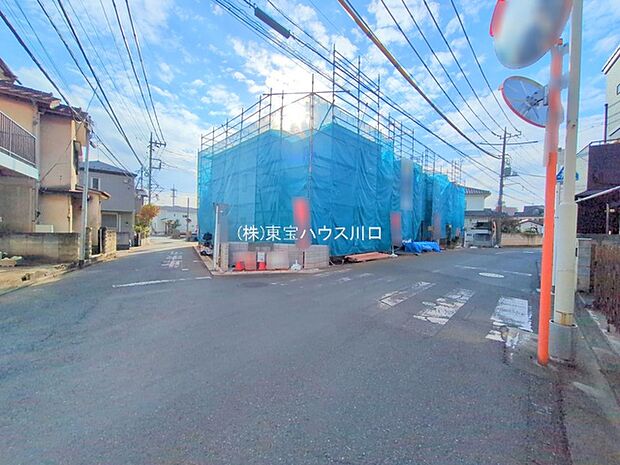 前面道路含む現地