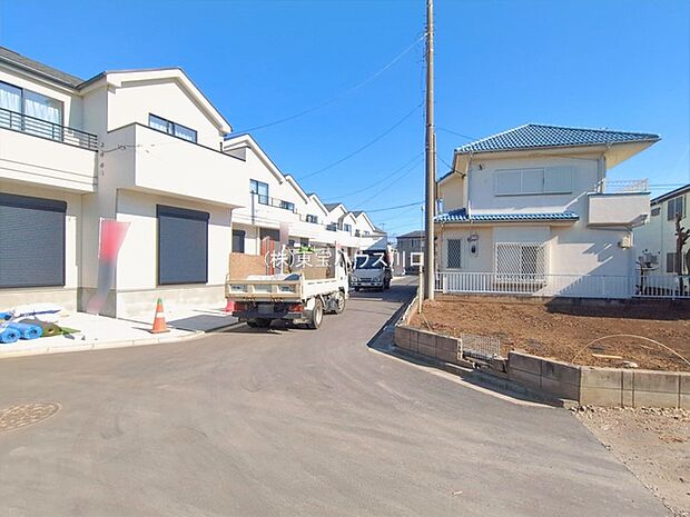 前面道路含む現地