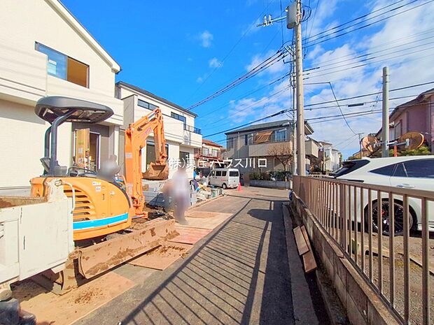 前面道路含む現地