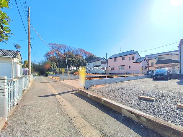 前面道路含む現地