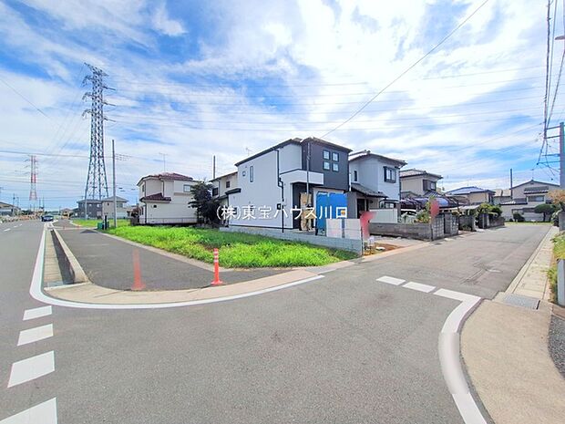 前面道路含む現地