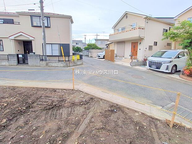 前面道路含む現地