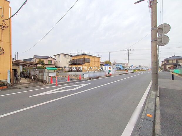 前面道路含む現地