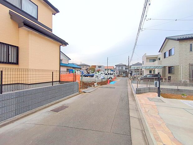 前面道路含む現地