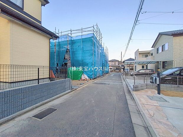 前面道路含む現地