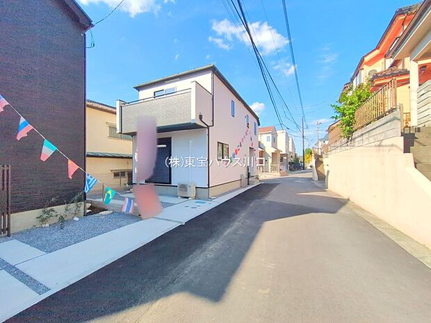 前面道路含む現地