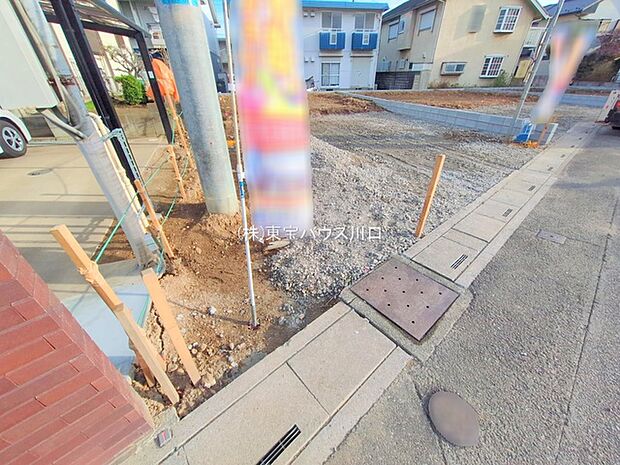 前面道路含む現地