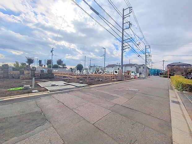 前面道路含む現地