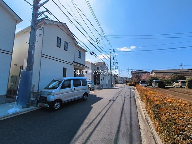 前面道路含む現地