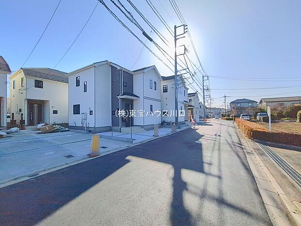 前面道路含む現地