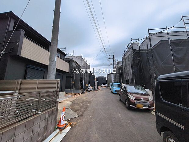 前面道路含む現地