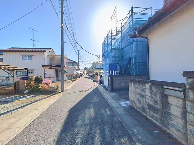 前面道路含む現地