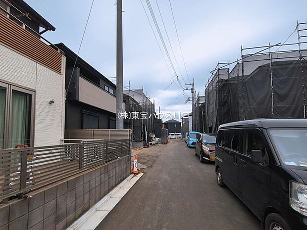 前面道路含む現地