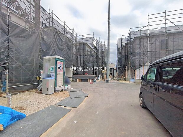 前面道路含む現地