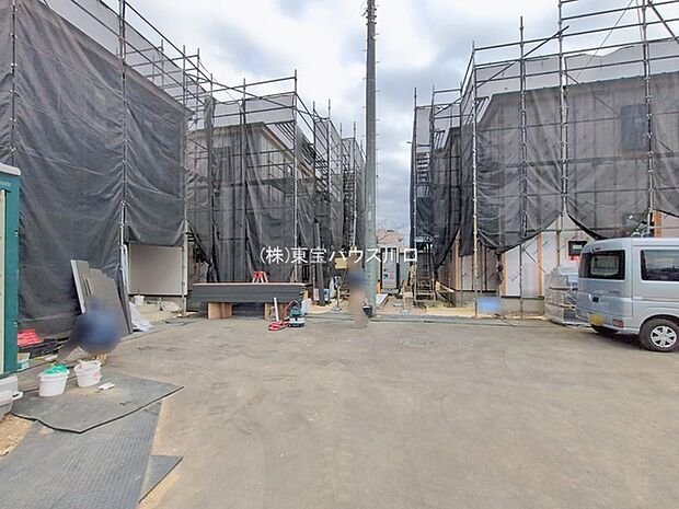 前面道路含む現地