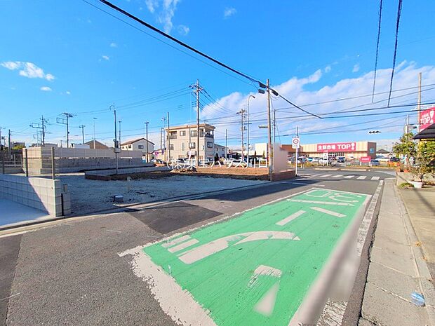 前面道路含む現地