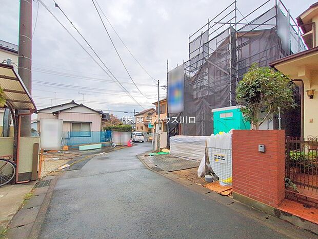 前面道路含む現地