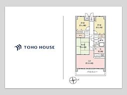 コンフォール東川口 3LDKの間取図画像