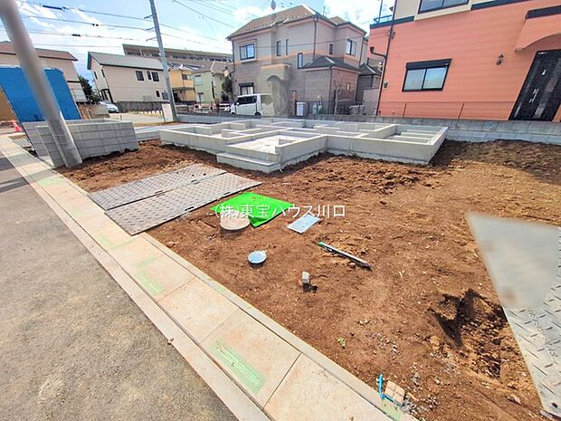 前面道路含む現地