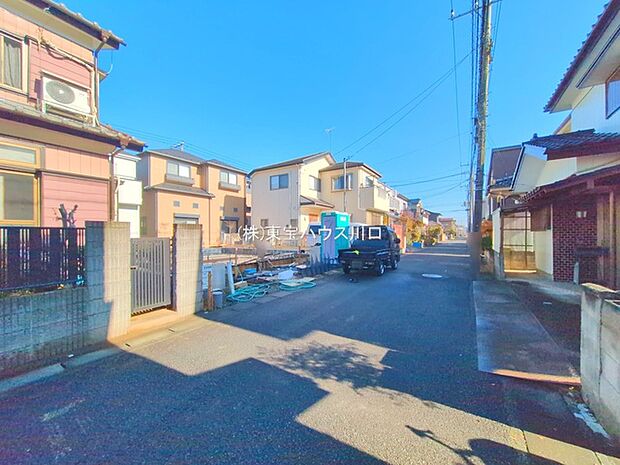 前面道路含む現地