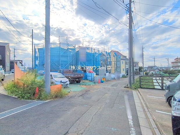 前面道路含む現地