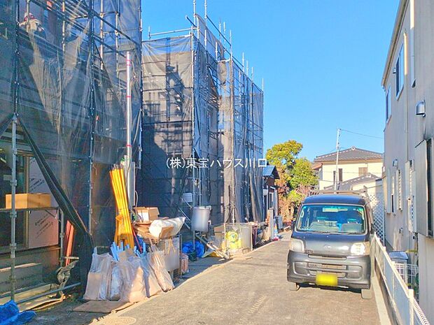 前面道路含む現地