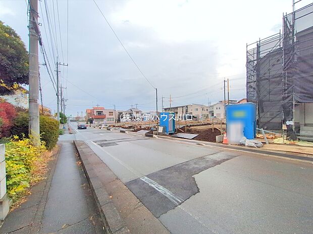 前面道路含む現地