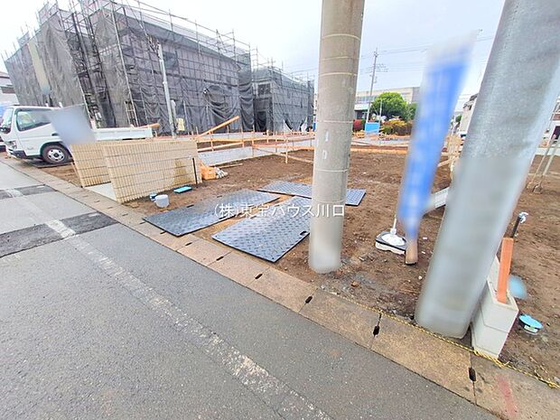 前面道路含む現地