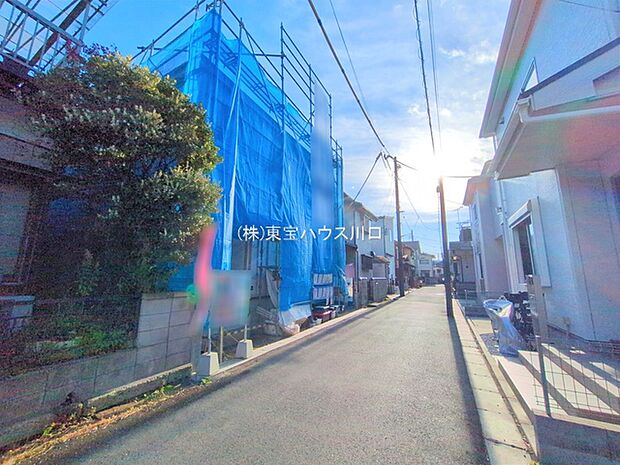 前面道路含む現地