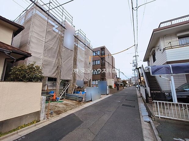 前面道路含む現地