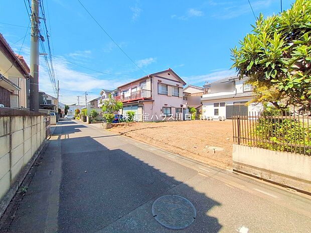 前面道路含む現地