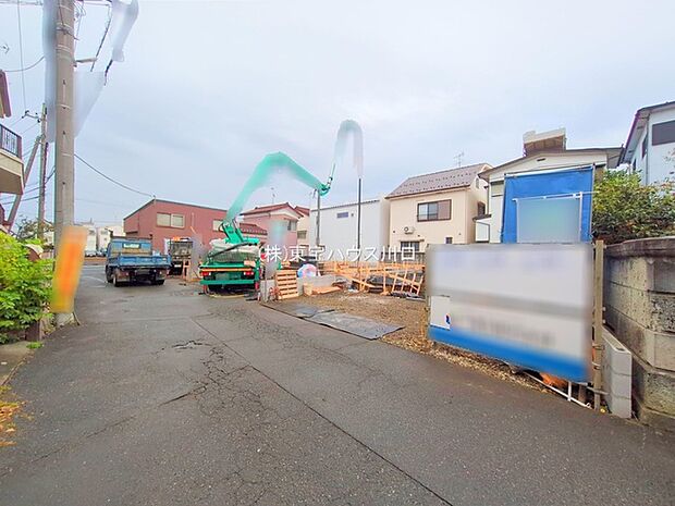 前面道路含む現地