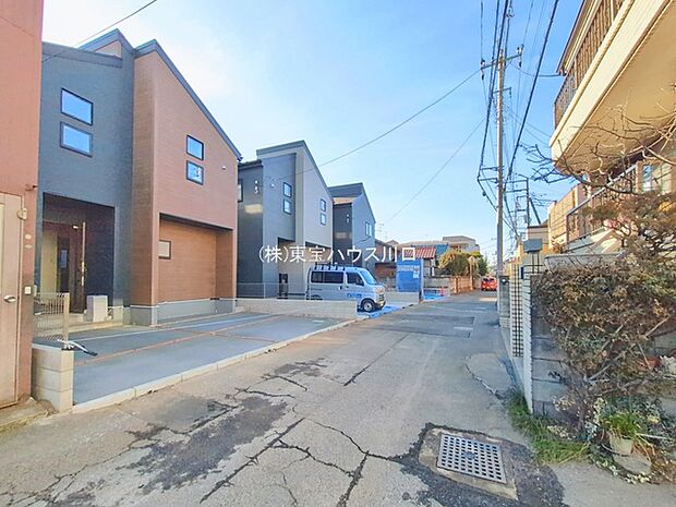 前面道路含む現地