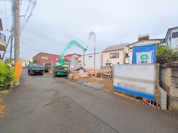 前面道路含む現地