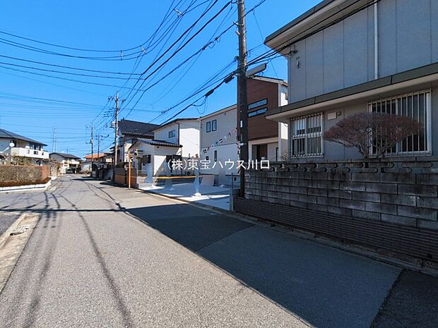 前面道路含む現地