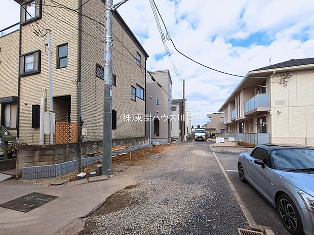 前面道路含む現地