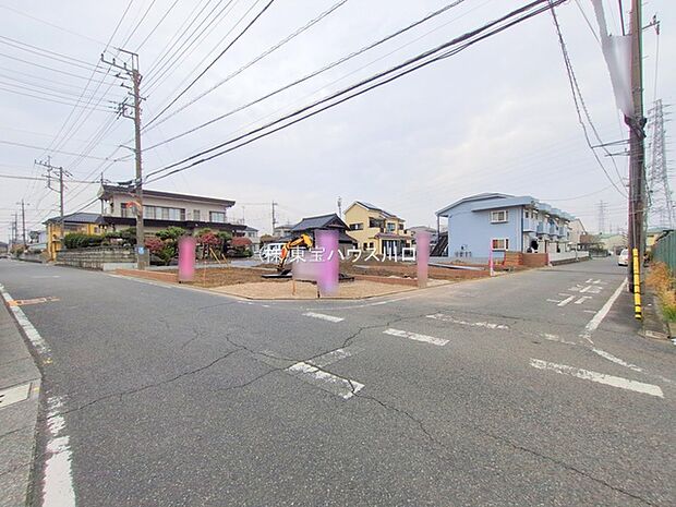 前面道路含む現地