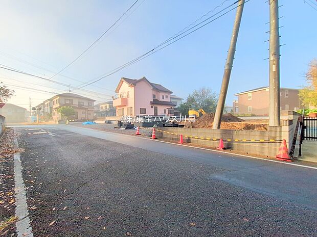 前面道路含む現地