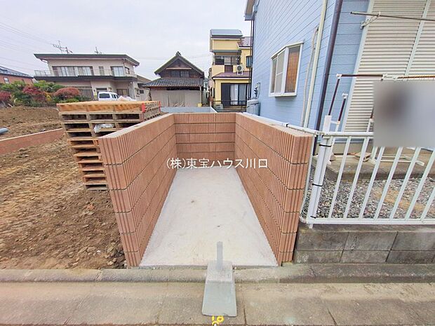 前面道路含む現地