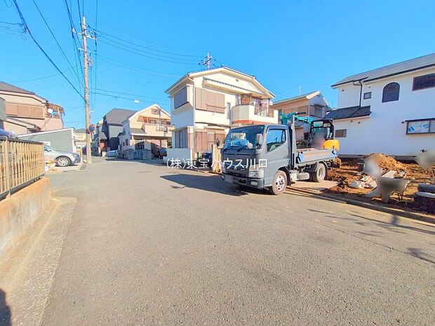 前面道路含む現地