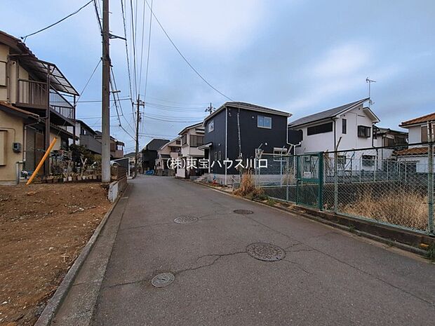 前面道路含む現地