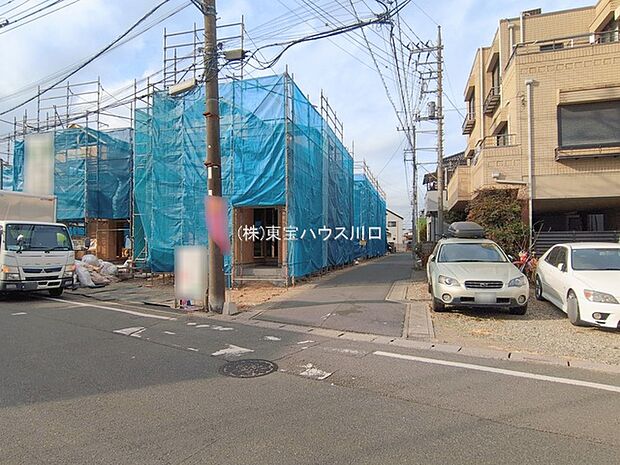 前面道路含む現地