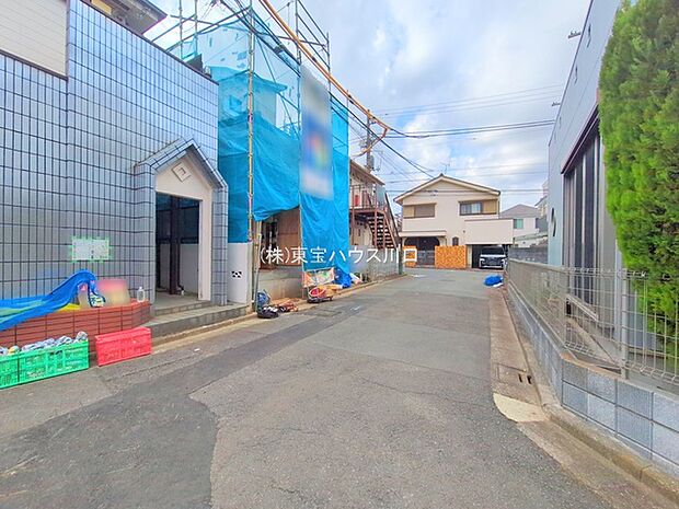 前面道路含む現地