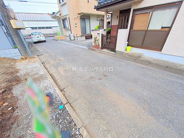 前面道路含む現地