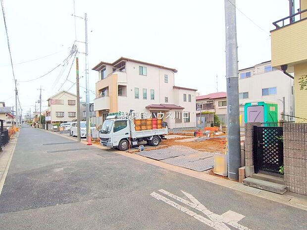 前面道路含む現地