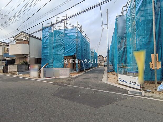 前面道路含む現地