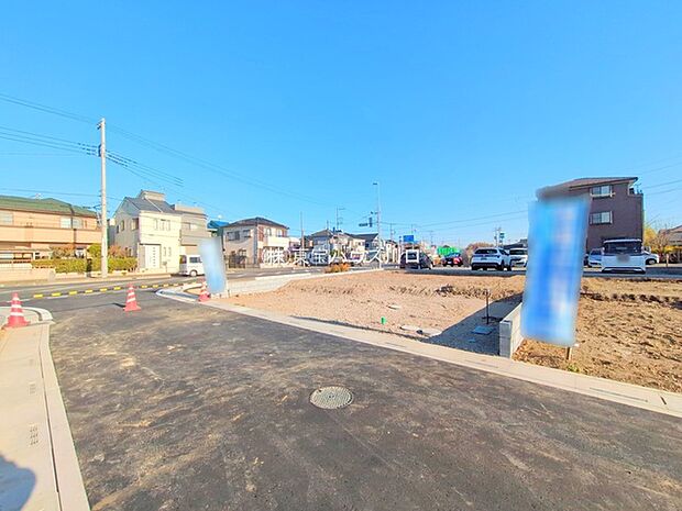 前面道路含む現地